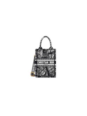 Mini Vertical Dior Book Tote