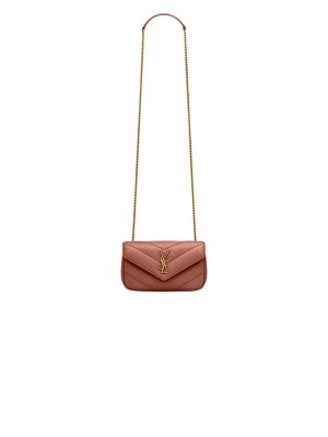 Hortensia YSL LOULOU MINI in lambskin
