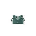 Vetiver LOEWE Medium Flamenco clutch in nappa calfskin (HIGH-END GRADE)