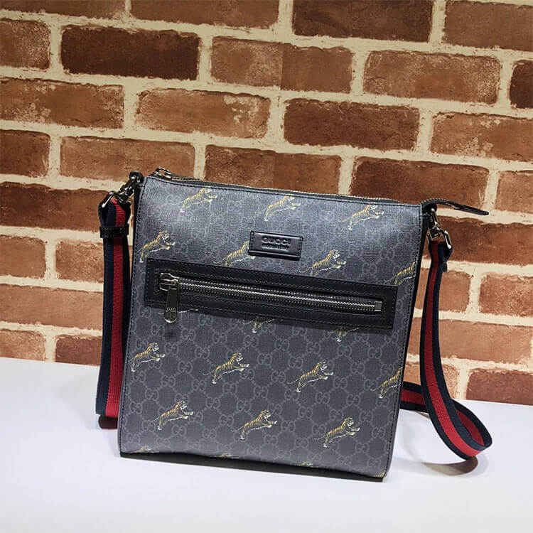 Gucci Bestiary Messenger With Tigers - Image 2