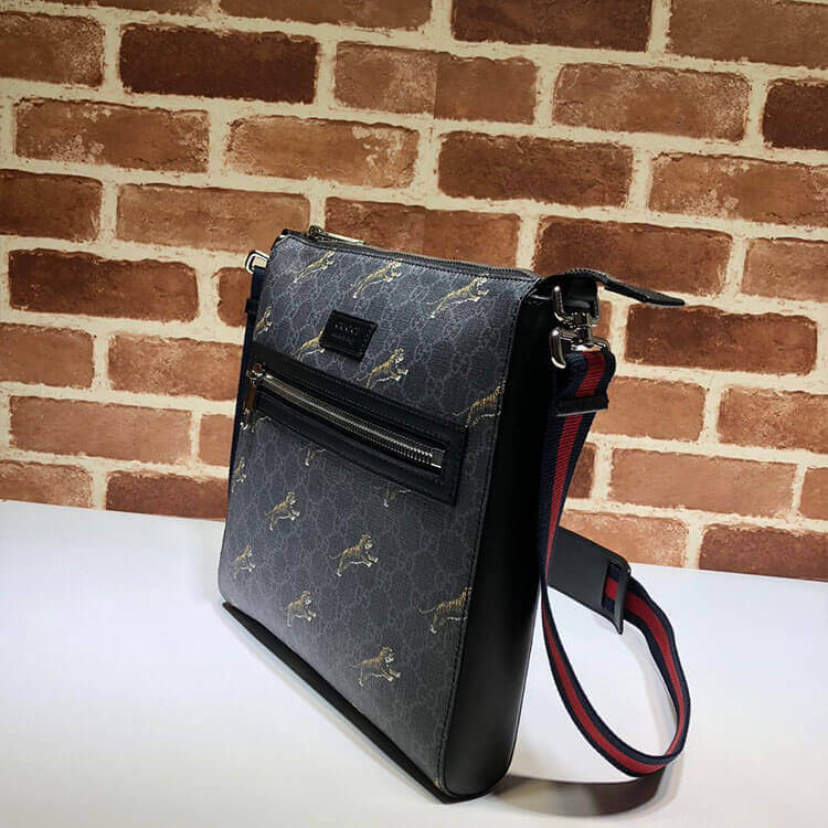 Gucci Bestiary Messenger With Tigers - Image 3