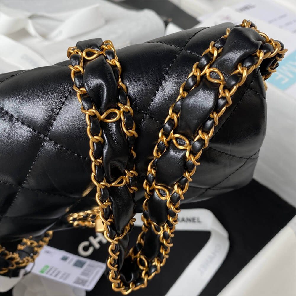 Black CHANEL MINI FLAP - Image 5