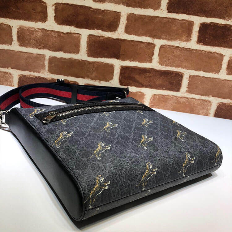 Gucci Bestiary Messenger With Tigers - Image 5