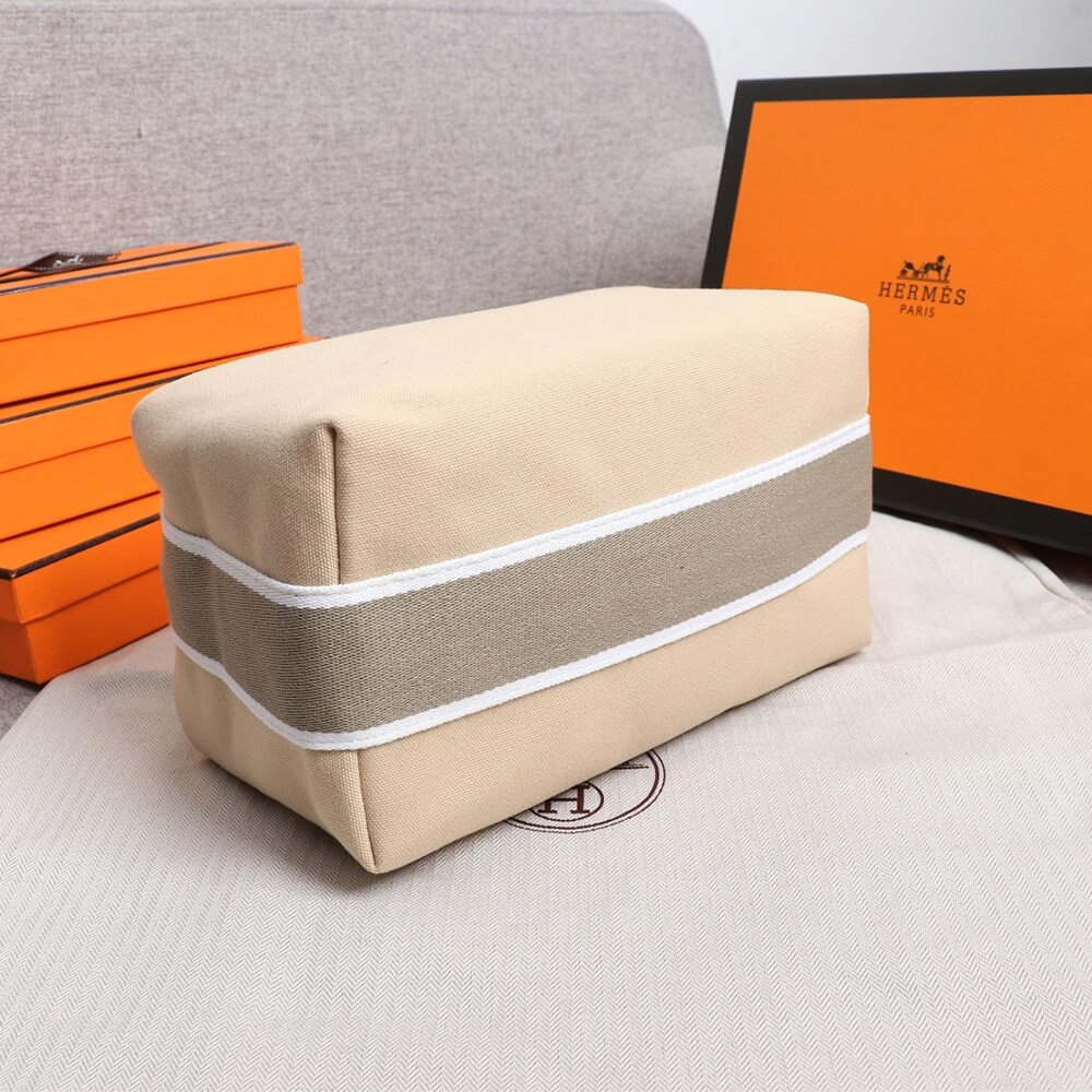 off white Hermes toiletery bag - Image 5