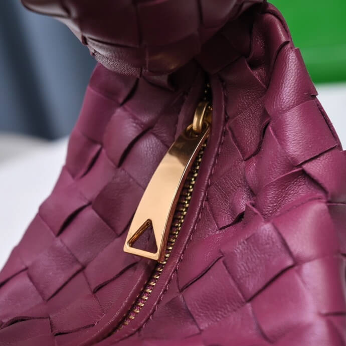 Madder Brown Bottega Veneta Mini Jodie - Image 6